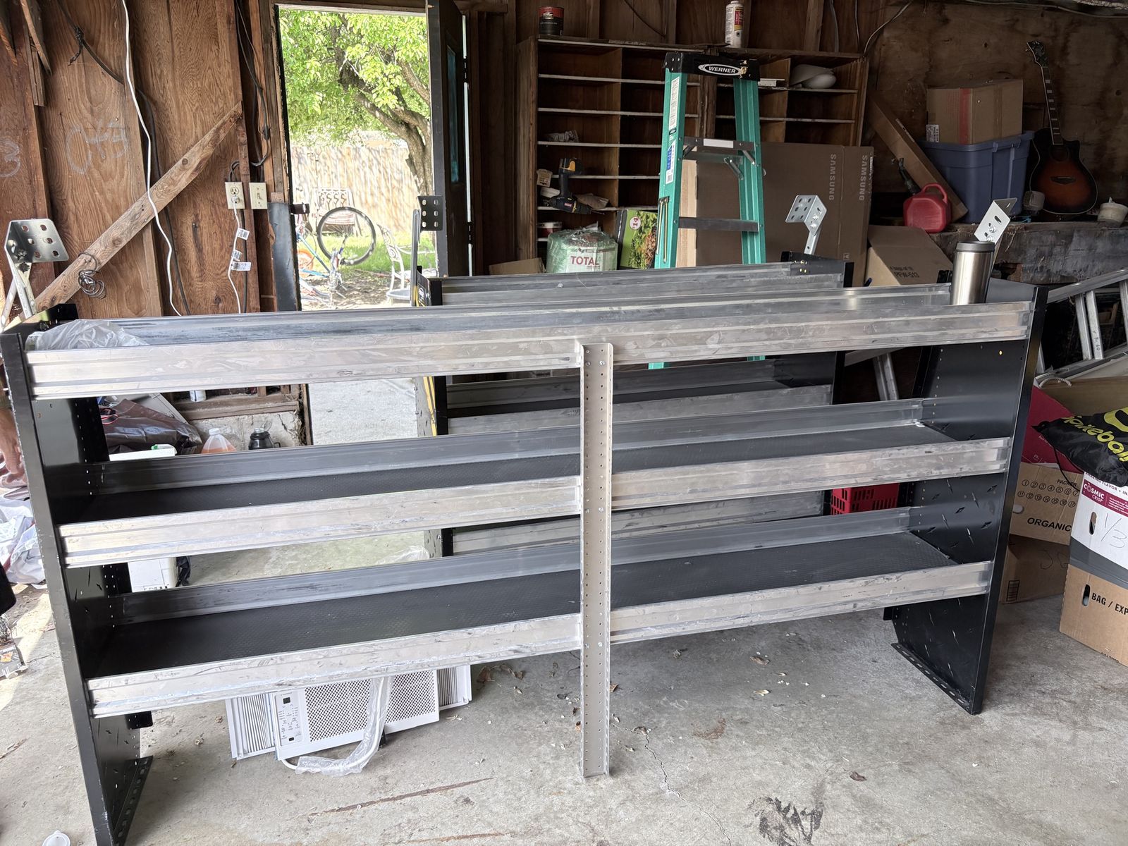 **Price Reduced**Cargo Van Shelving $800