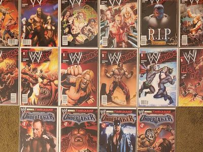 Wwe Heros Comic Book Complete Series