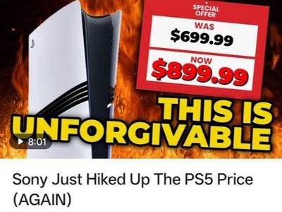 Sony PS5 Pro Price Increase On April 2