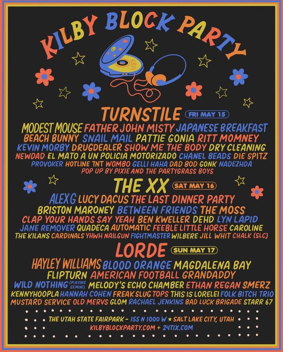 Kilby Block Party 3 Day Pass