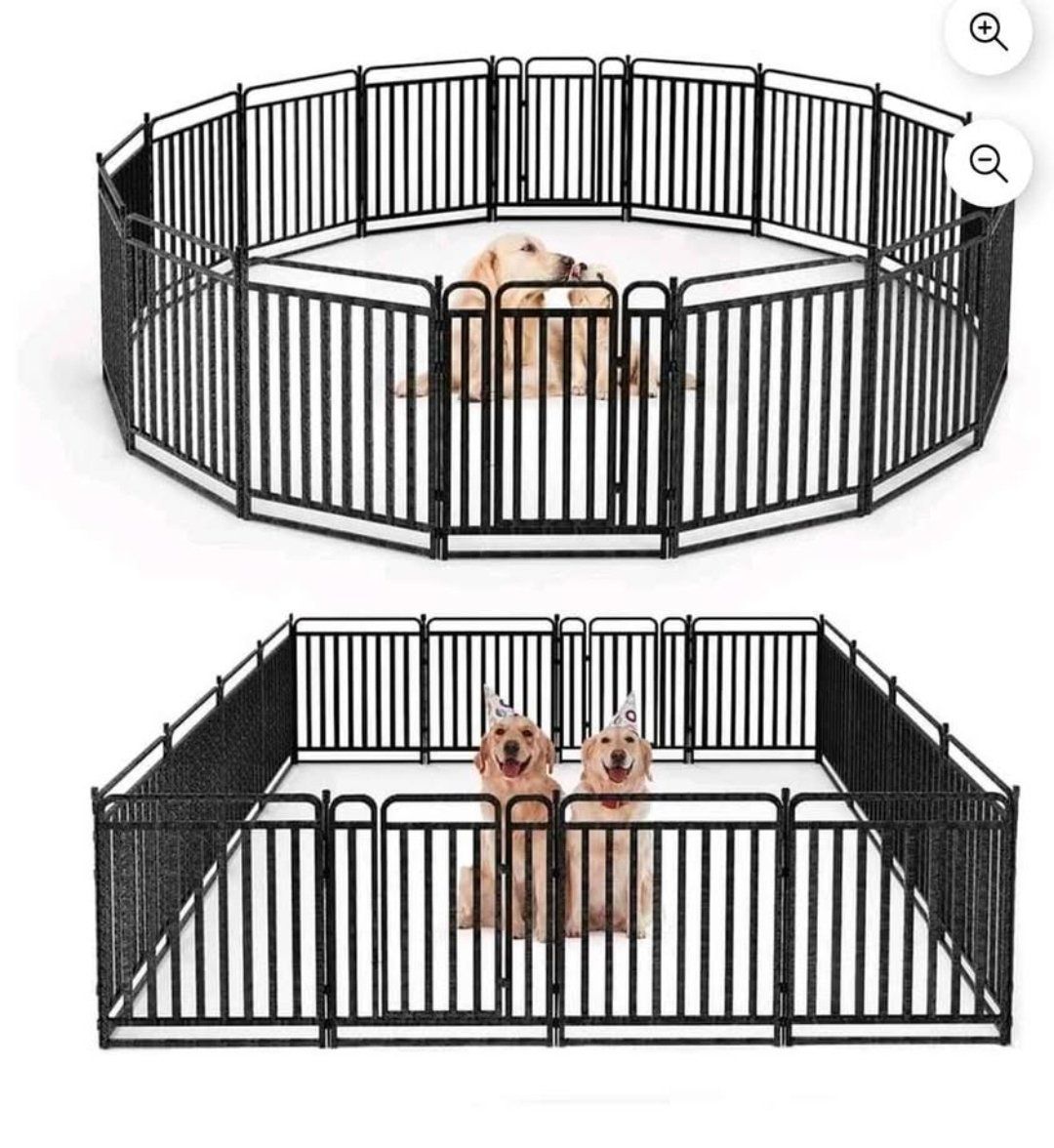 40" Heavy Duty Dog Playpen – 16 Panels – New/Open Box #367 