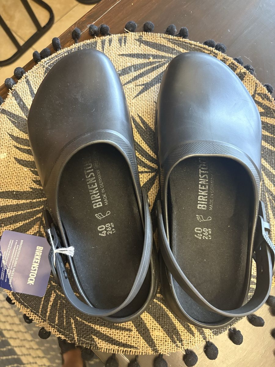 Birkenstock Super-Birki Clogs Black EU 40 (US Women's 9, Men's 7)
