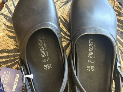 Birkenstock Super-Birki Clogs Black EU 40 (US Women's 9, Men's 7)