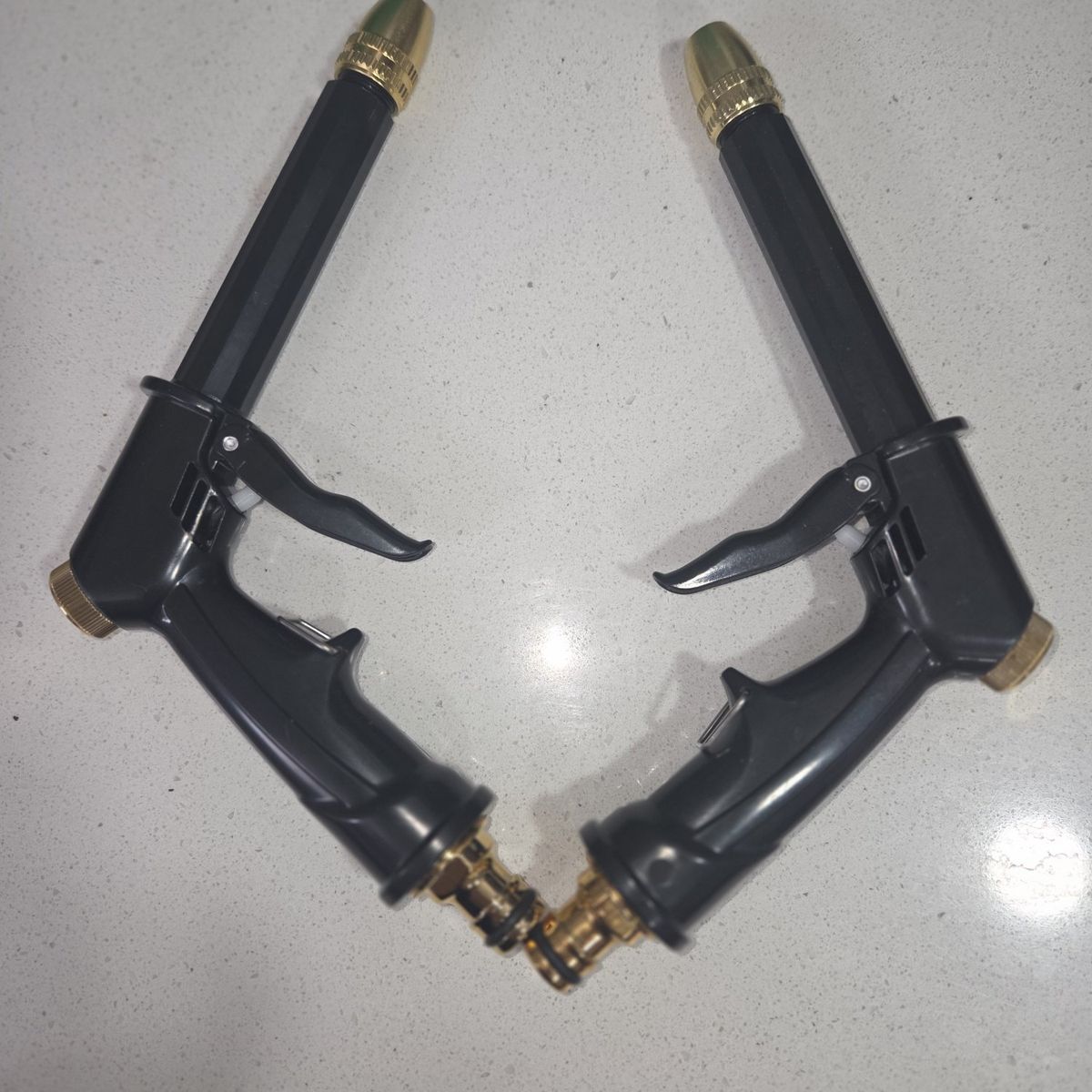 2 pressure washer attachments