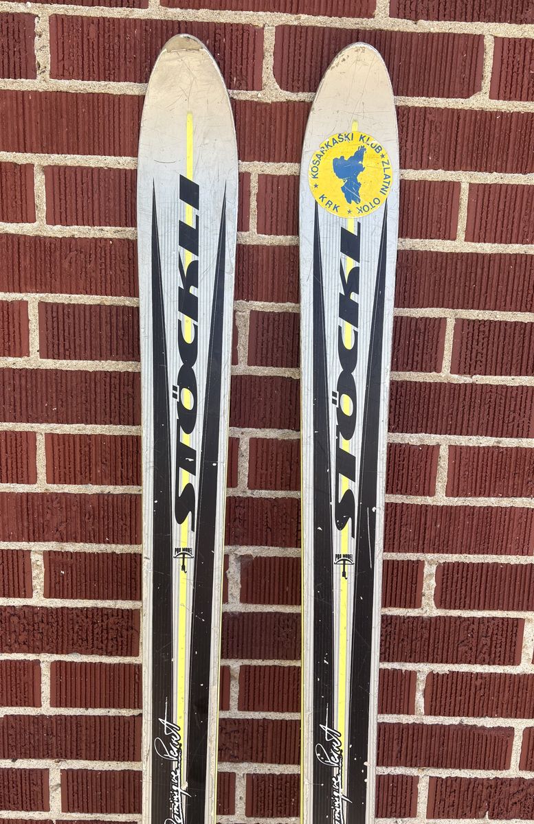 Stockli Stormrider 198cm Dominique Perret Pro Model Skis