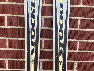 Stockli Stormrider 198cm Dominique Perret Pro Model Skis