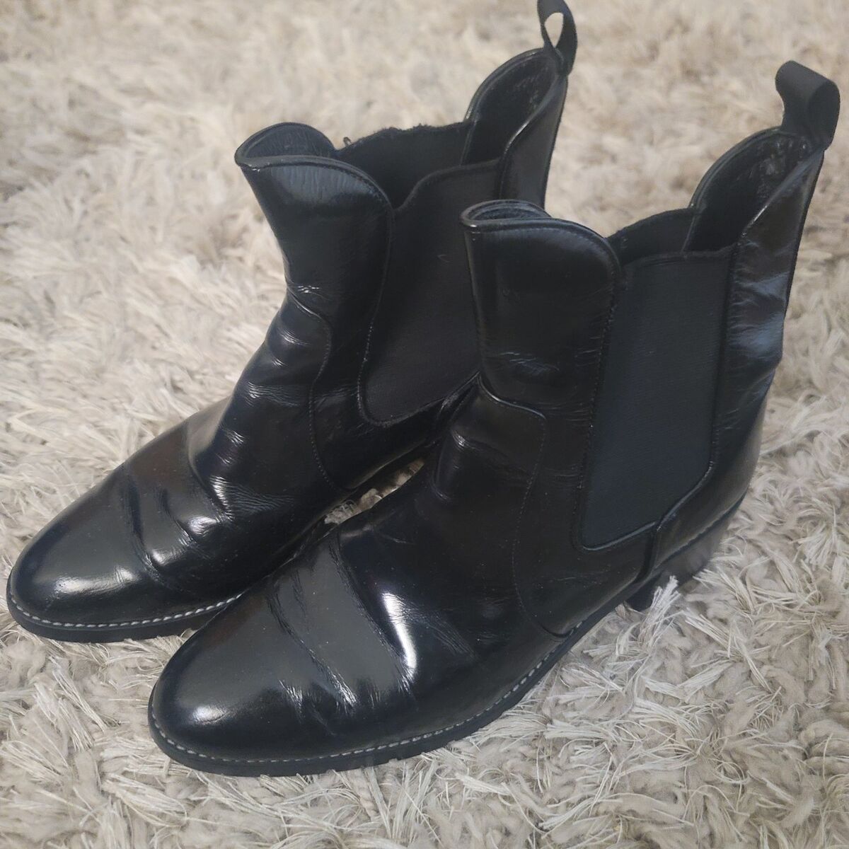 women's 24cm black boots made in Japan