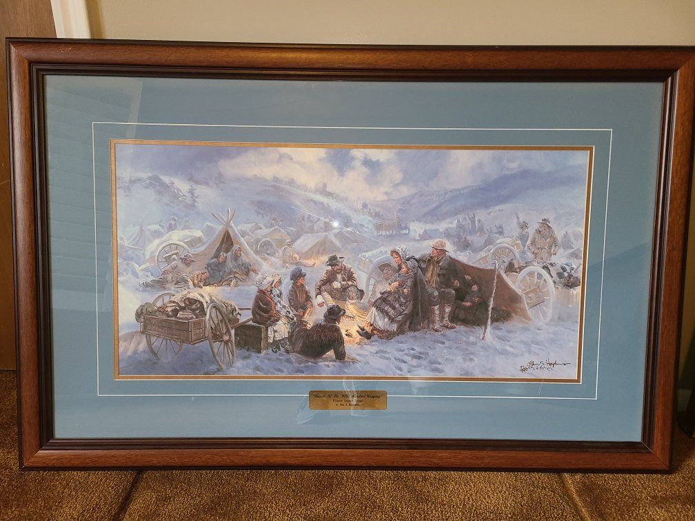 Rescue Of The Willie Handcart Company painted by Glen S. Hopkinson