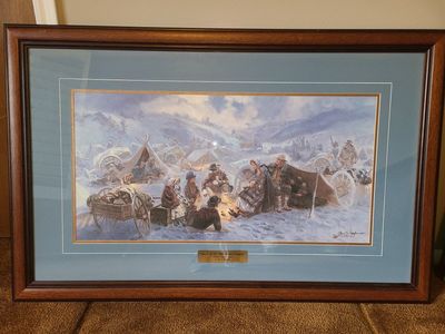 Rescue Of The Willie Handcart Company painted by Glen S. Hopkinson
