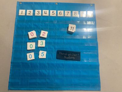 100 Count Pocket Chart