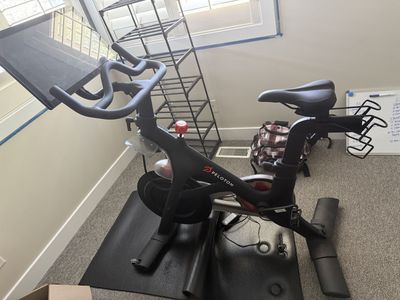 Peloton Bike Exercise Bike with Mat