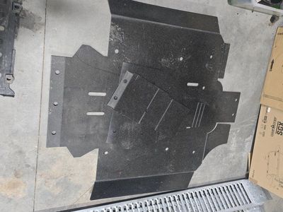 SSS offroad Yamaha YXZ skidplate 3/4 UHMW.
