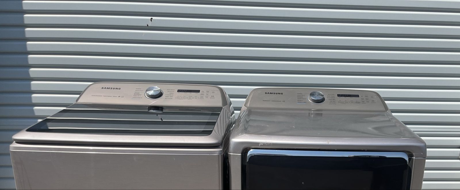 Samsung XL Capacity Electric Set With Wrinkle Control And Steam-Free Local Delivery.