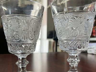 Vintage Depression, Glass Uv Reactive Manganese