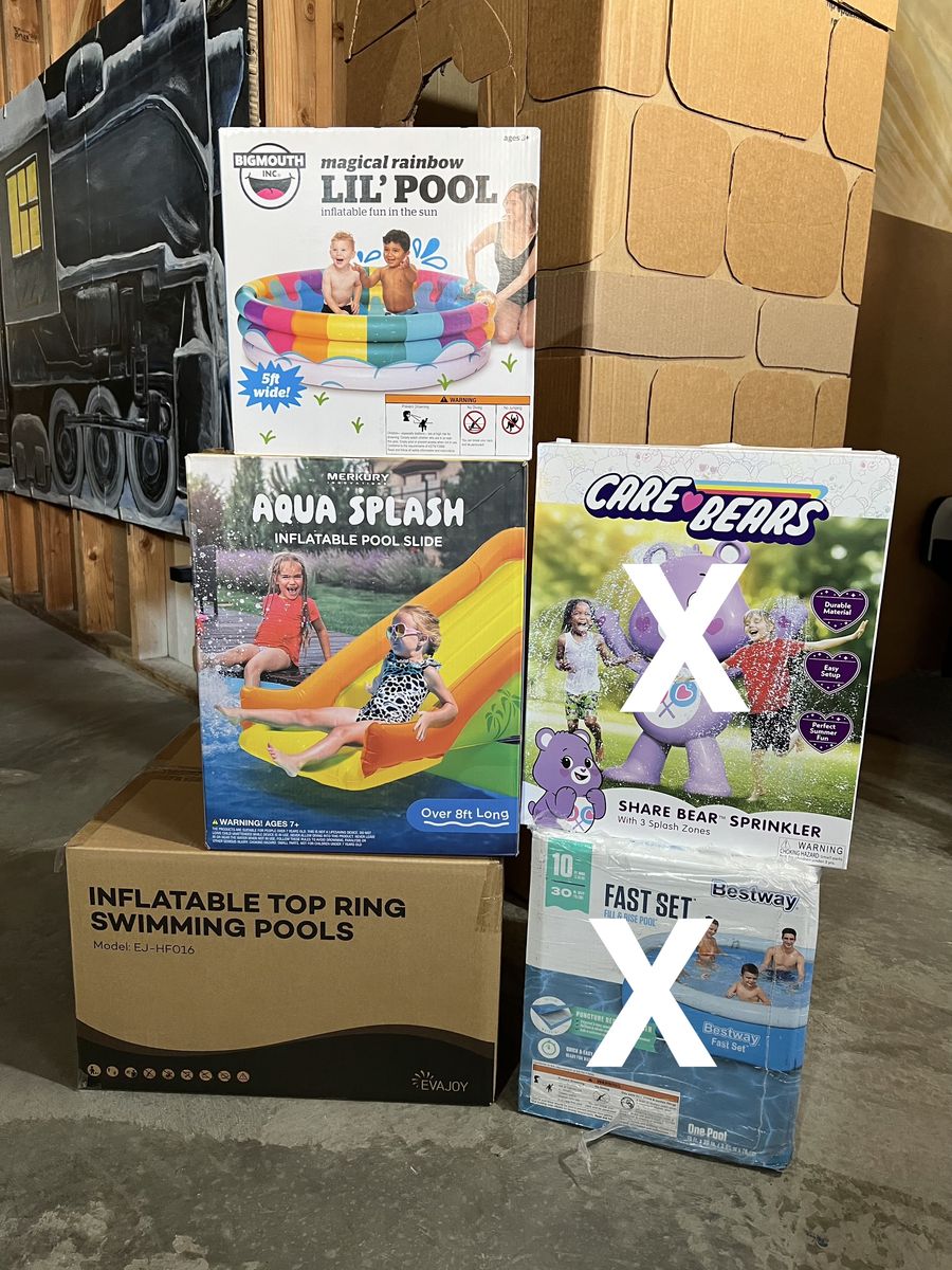 NEW: Pools, Pool Slide