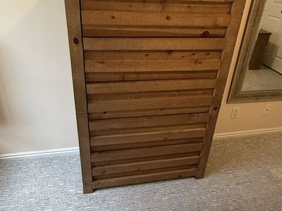 King Wood bedroom