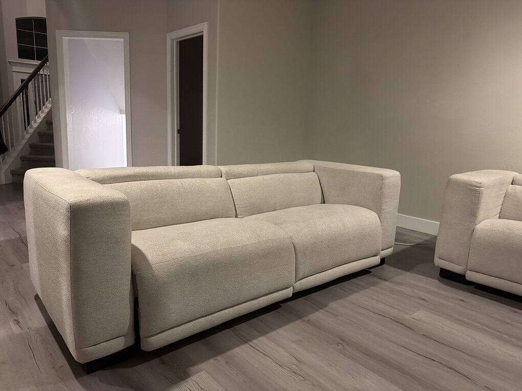 Modern White Reclining Couches
