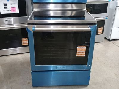 NEW KITCHENAID 5 BURNER GAS CONVECTION RANGE
