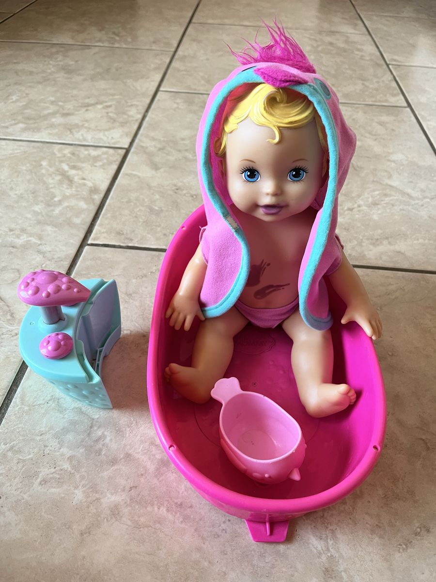 Little Mommy Bath Baby Set