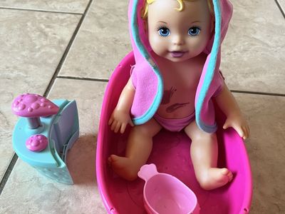 Little Mommy Bath Baby Set