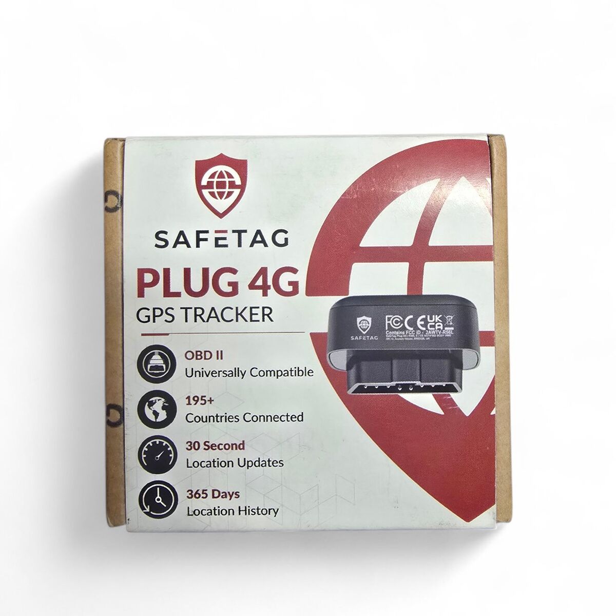 SafeTAG Plug 4G OBD-2 GPS Tracker