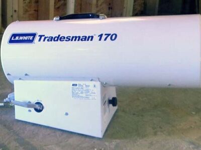 Portable Forced Air Gas Heater