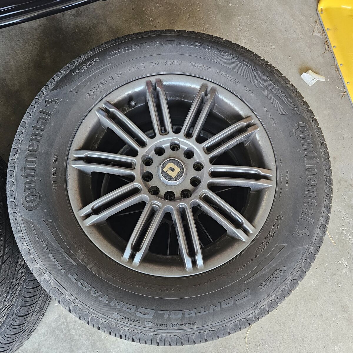 235 75 R16 wheels and tires