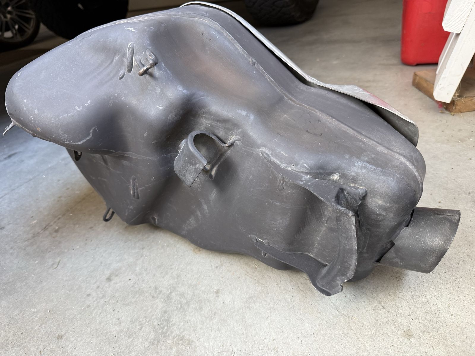 Polaris Axys stock exhaust