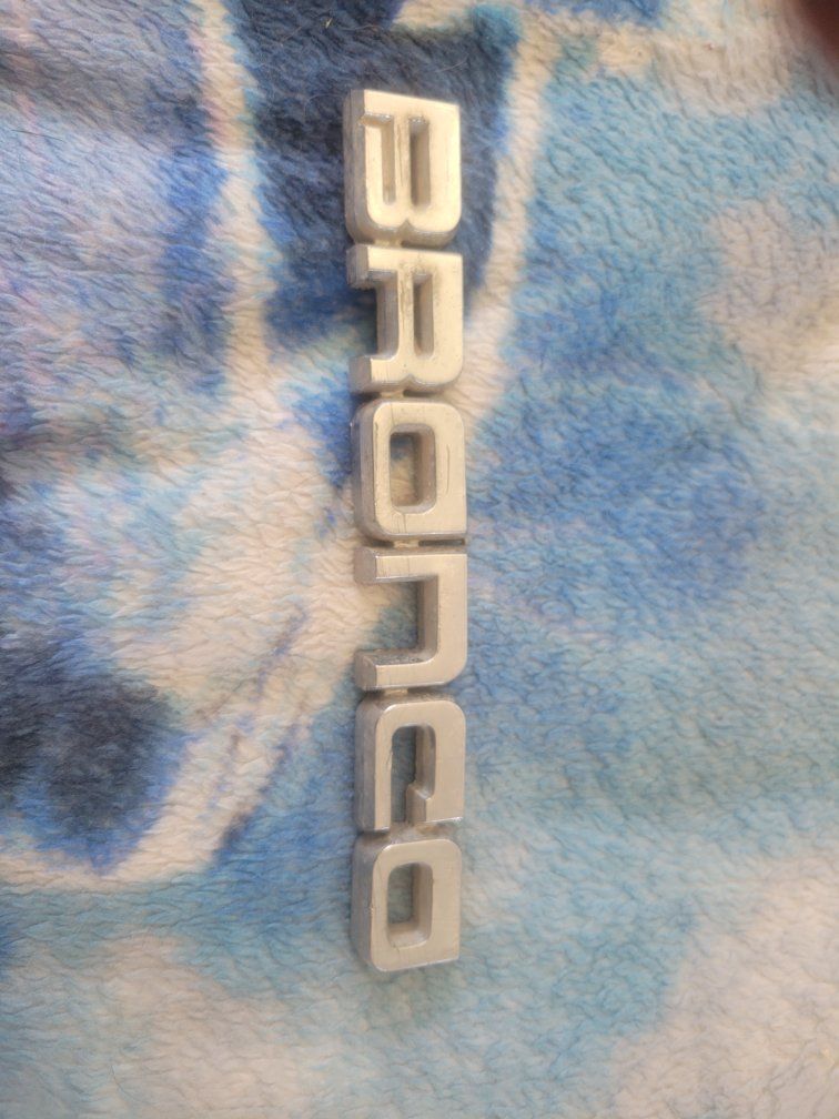Bronco truck Emblem