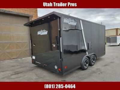 8x16 / 8.5X16 UTV Enclosed Cargo All Aluminum Blackout High Country 2026