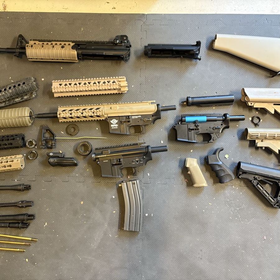 Built it yourself M4 parts lot