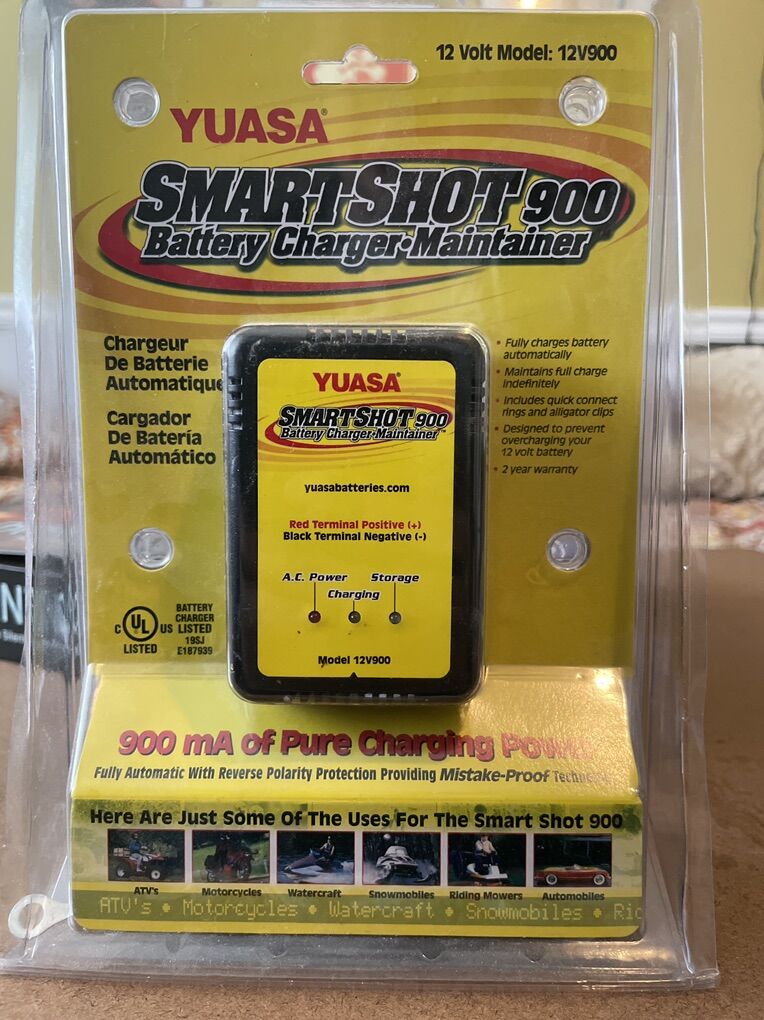 Yuasa SmartShir 900 Battery Charger /maintainer