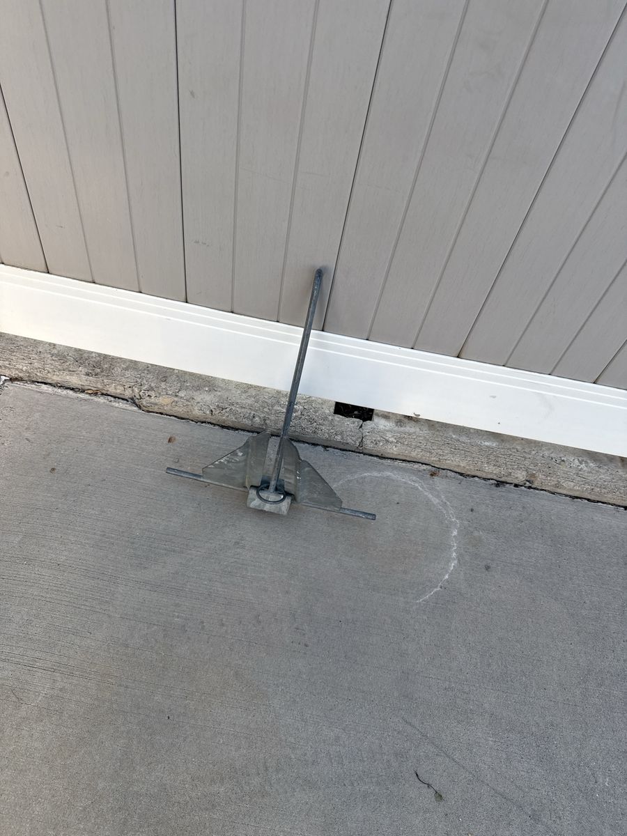 Galvanized Steel Danforth Fluke Boat Anchor