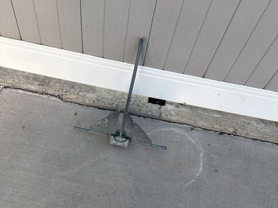 Galvanized Steel Danforth Fluke Boat Anchor
