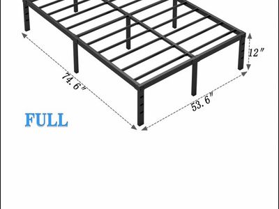 Full size metal frame