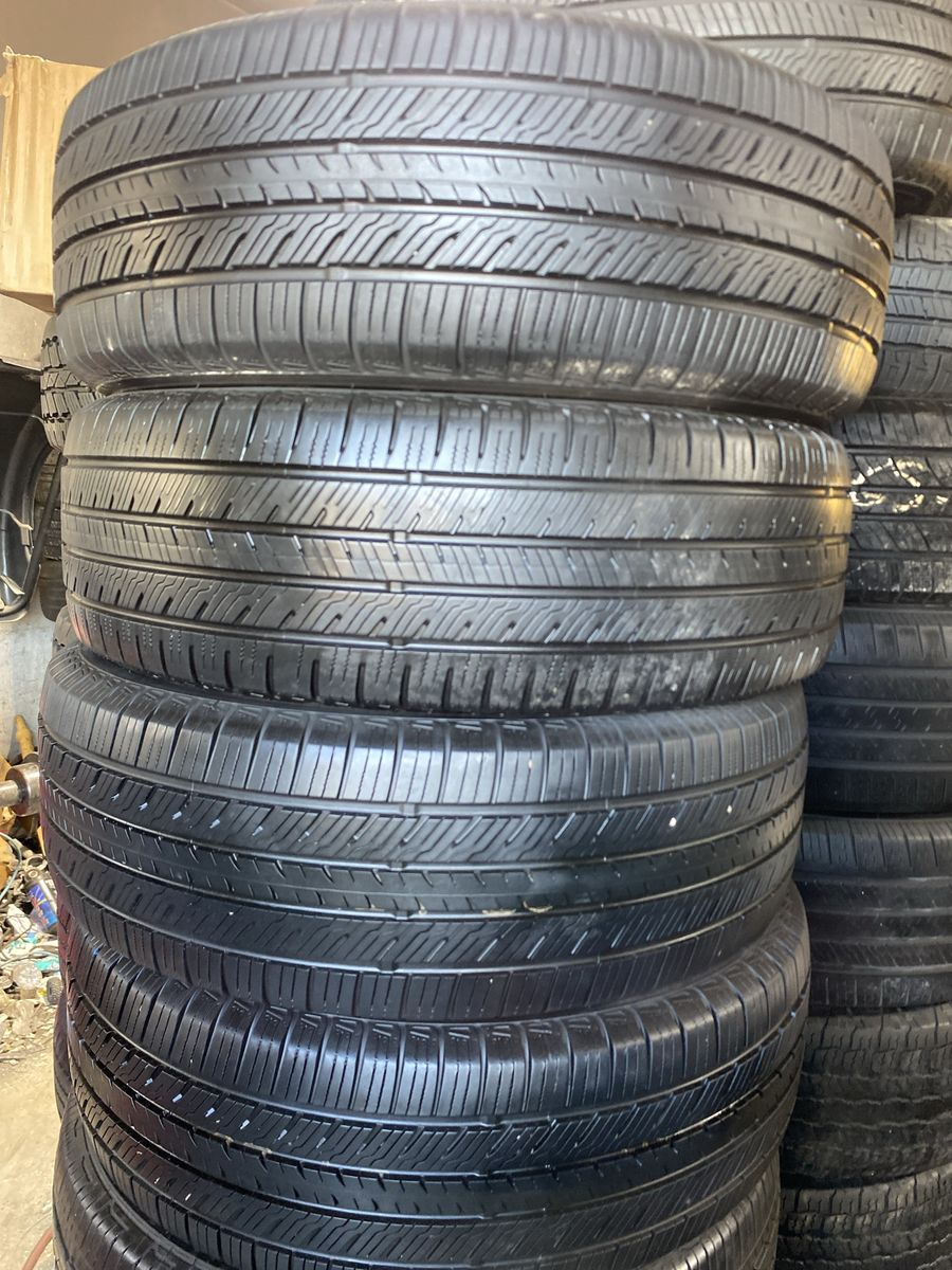 4 TIRES YOKOHAMA P225-65-17 75% TREAD LEFT