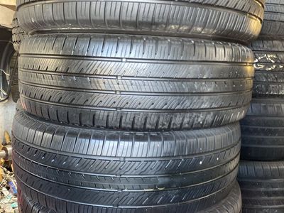 4 TIRES YOKOHAMA P225-65-17 75% TREAD LEFT