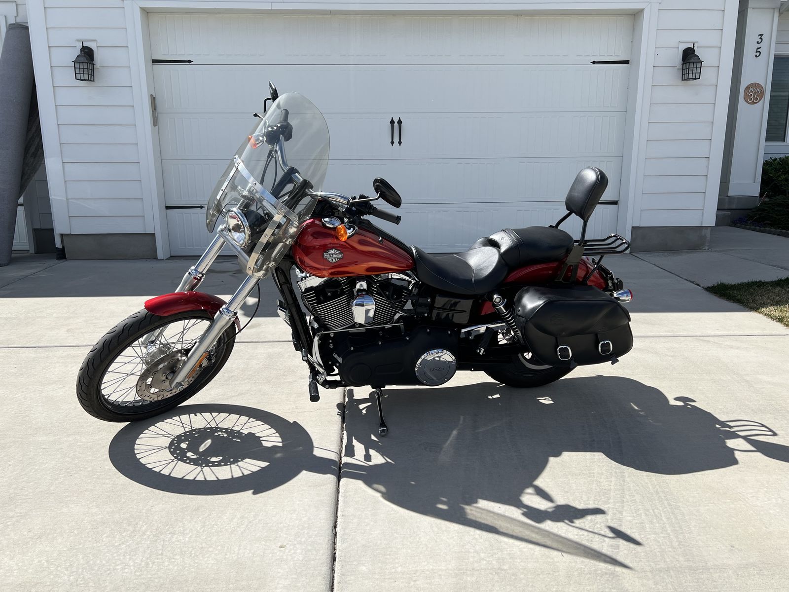 2013 Harley-Davidson Dyna Wide Glide FXDWG | 8,180 Miles | V&H Exhaust