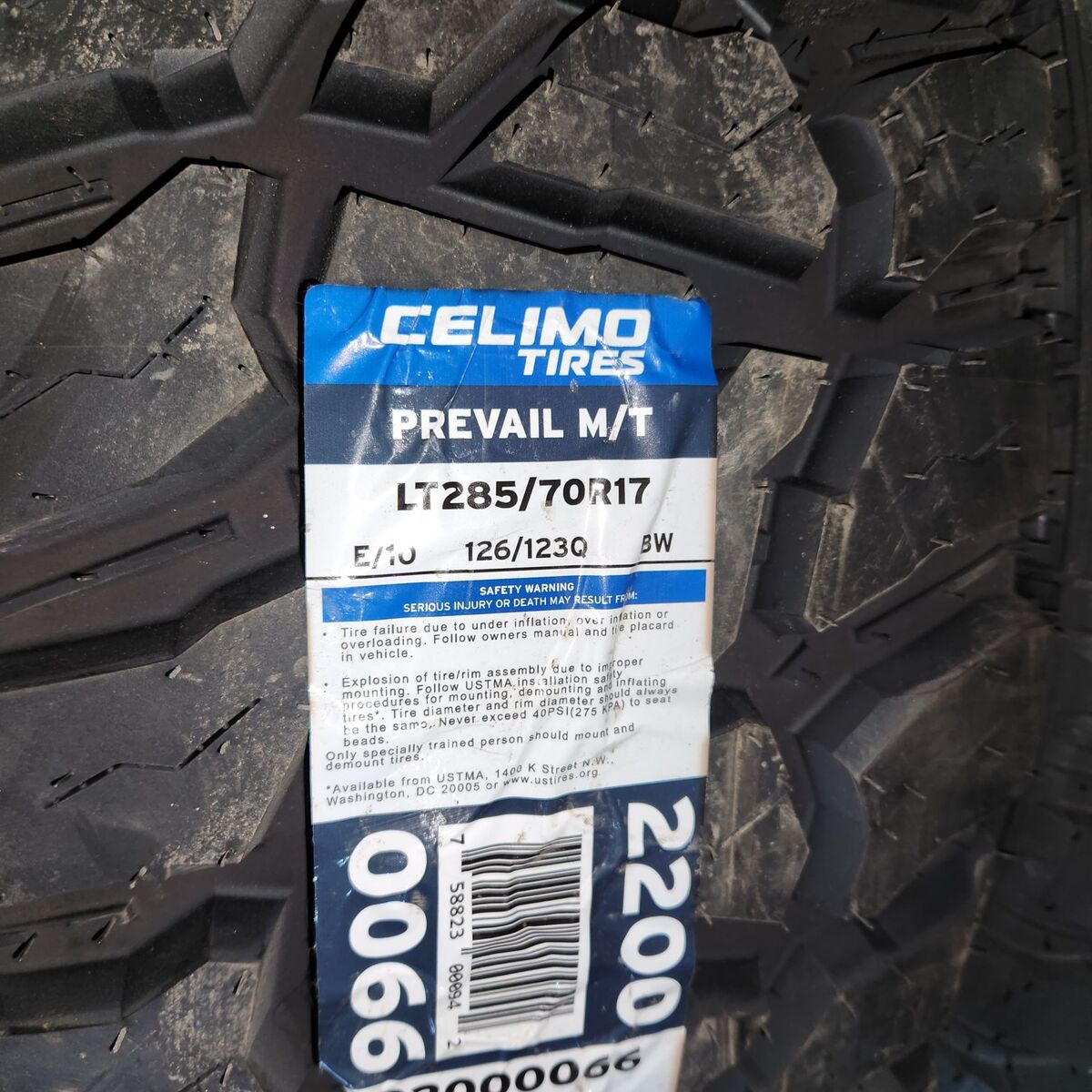 285/70r17 celimo prevail mt