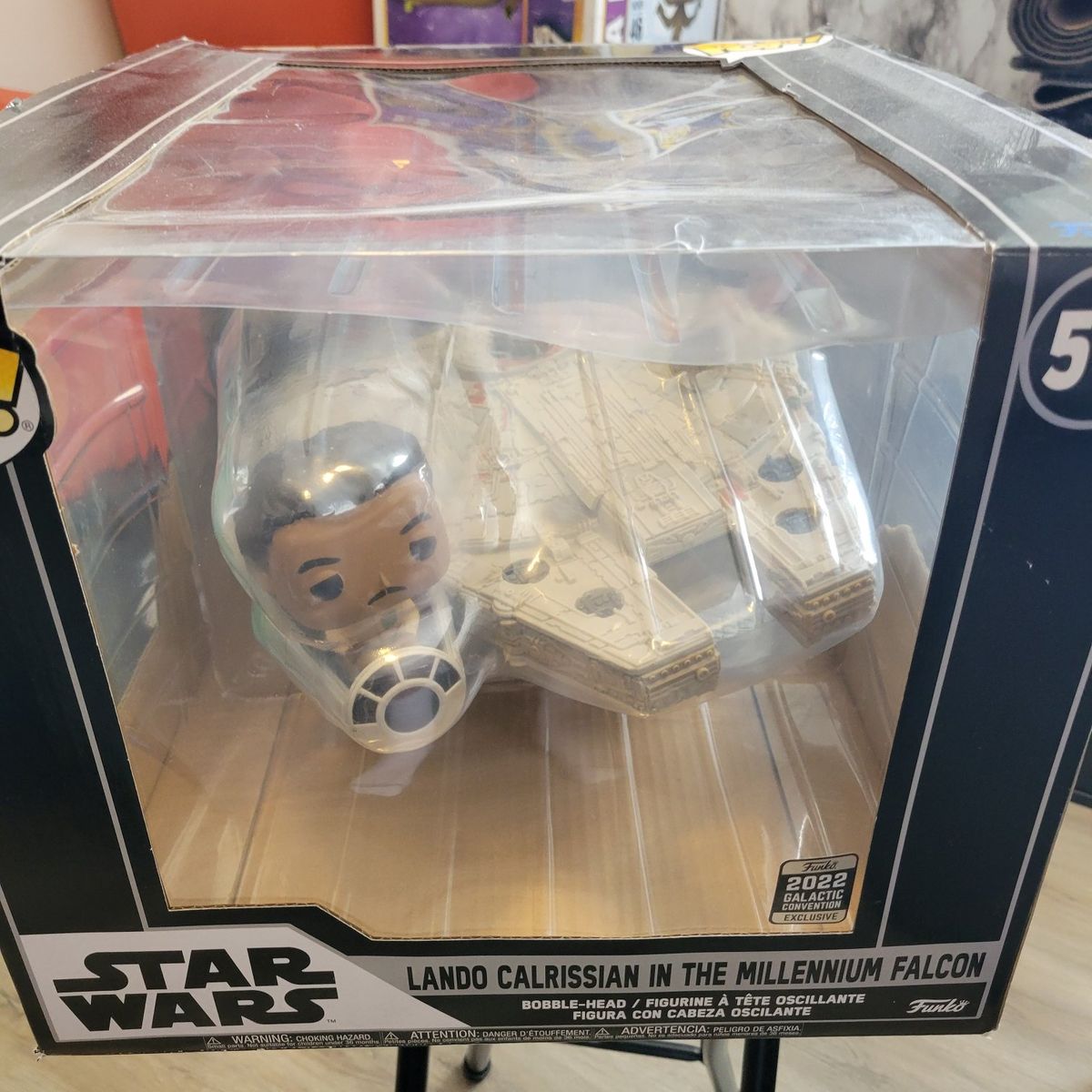 FUNKO STAR WARS LANDO MILLENNIUM FALCON