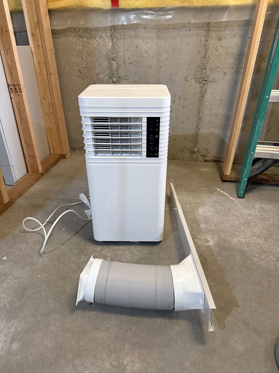 RW Flame 8,000 BTU Portable AC - Sleek & Quiet