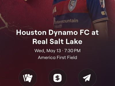 4 tickets Real salt lake RSL vs Houston dynamo fc