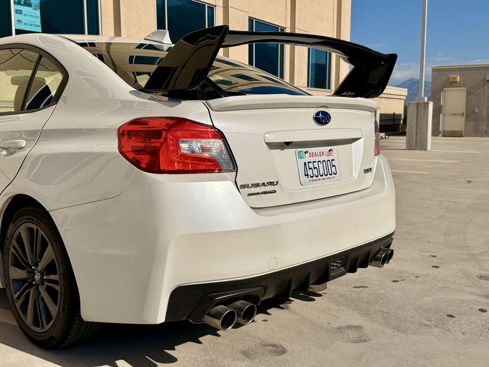 2020 Subaru WRX Premium — rebuilt & branded title, 33% below market