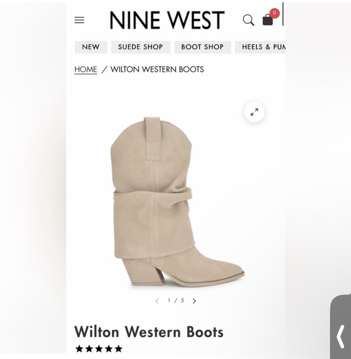 Brand New Nine West Boots
