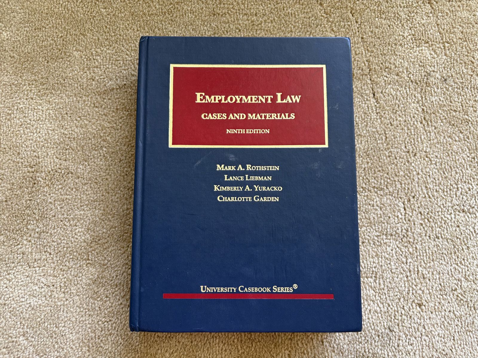 Employment Law Textbook (9th Edition)