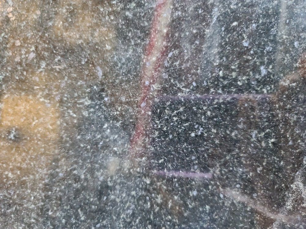 Slab of of black granite