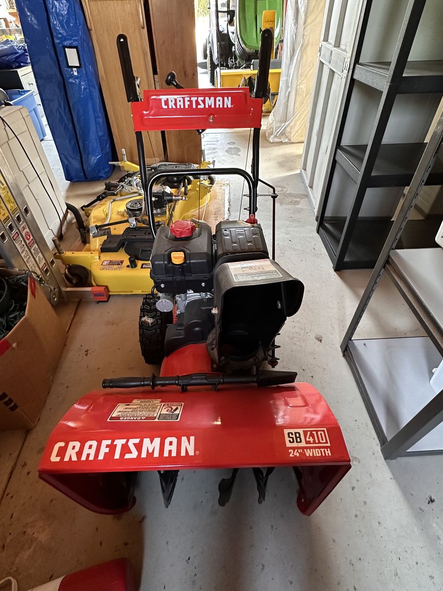 Craftsman SB410 24-Inch Two-Stage Gas Snow Blower - Excellent Condition