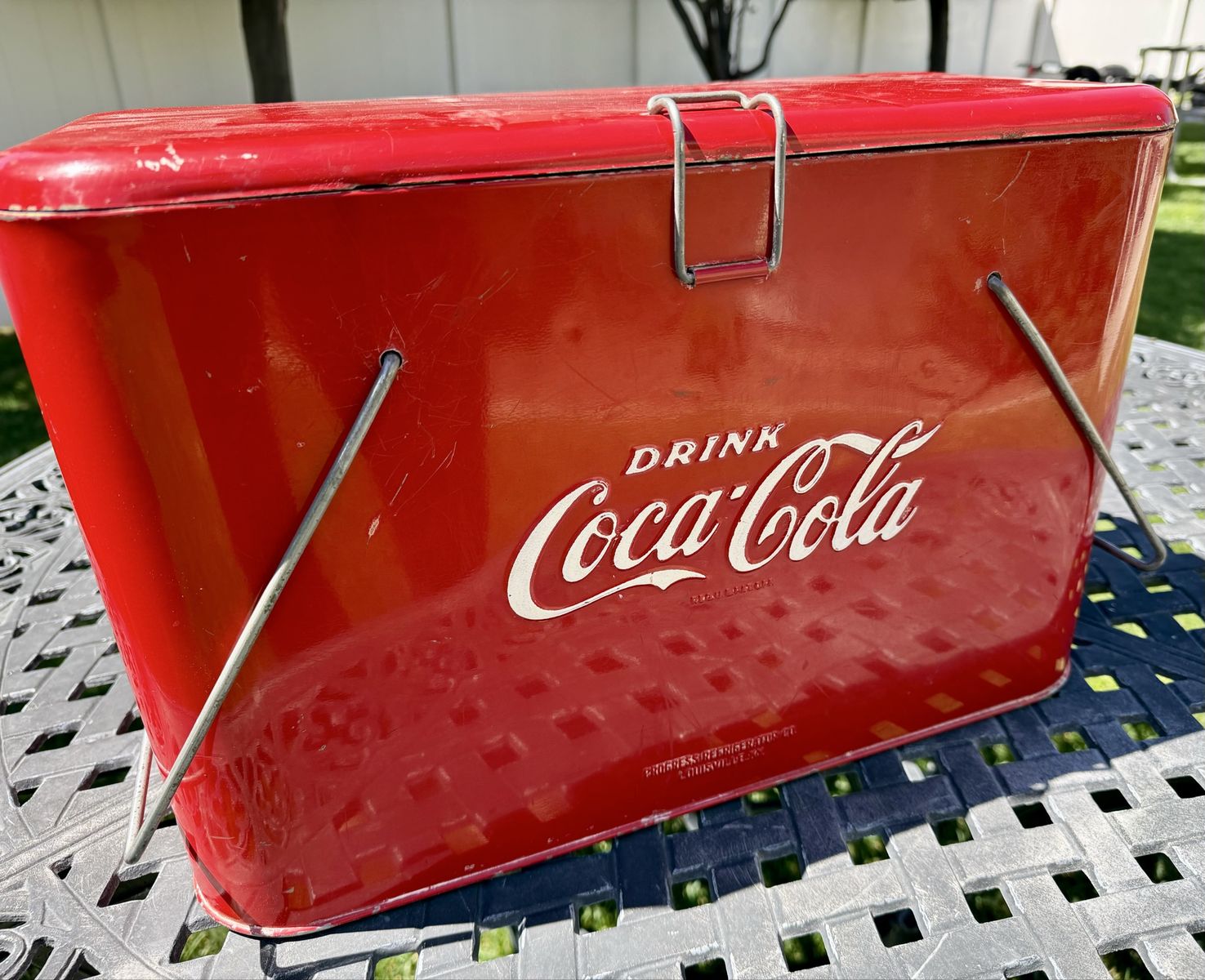 Authentic 1948 Coca-Cola Cooler