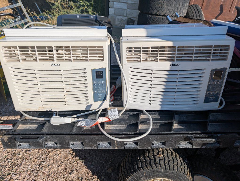 Haier Window Air Conditioner Units - White, Digital Controls