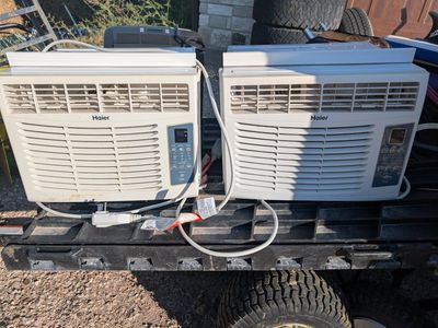 Haier Window Air Conditioner Units - White, Digital Controls